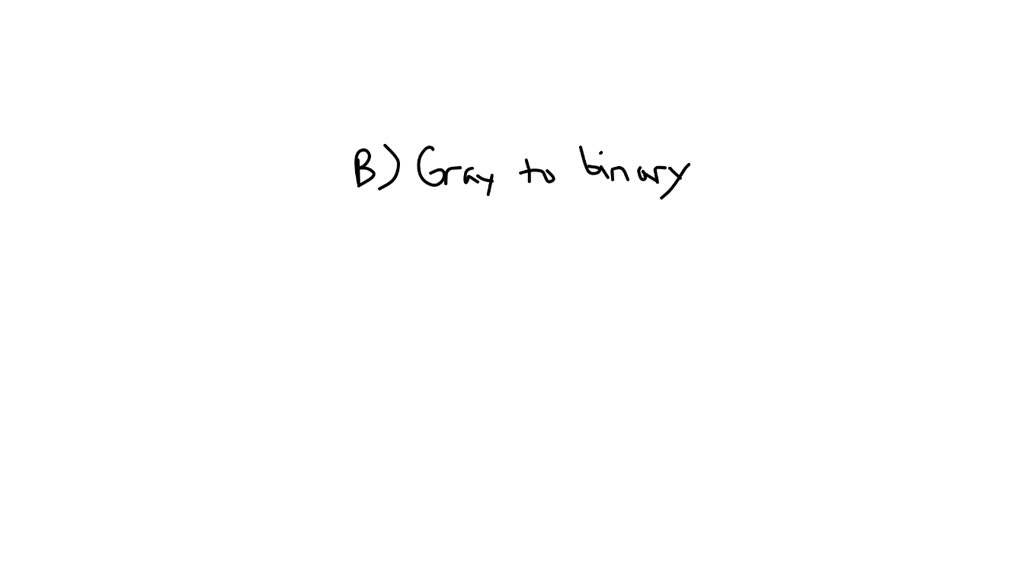 Three Bit Gray Code