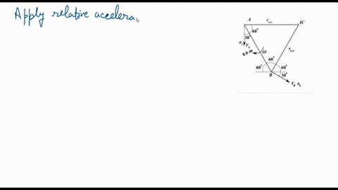 at-a-given-instant-the-roller-a-on-the-bar-has-the-velocity-and-acceleration-shown-determine-the-vel