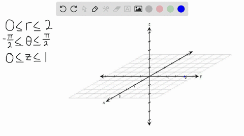 sketch-the-solid-described-by-the-given-inequalities-0-leqslant-r-leqslant-2-quad-pi-2-leqslant-th-2