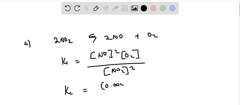 calculate-the-equilibrium-constant-from-experimental-measurements-a-nitrogen-dioxide-dissociates-int