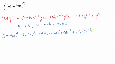 Solved Expanding An Expression In Exercises 19 40 Use The Binomial Theorem To Expand And Simplify The Expression X 2 Y 4