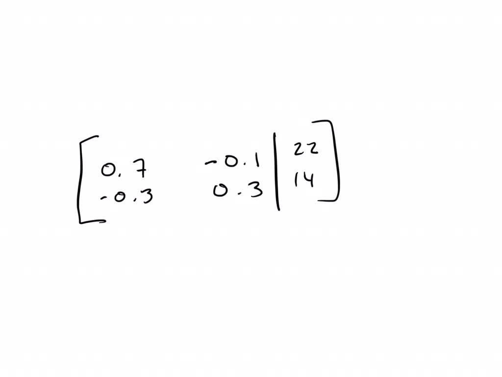 SOLVED:A consumption matrix C and a demand vector 𝐝 are given. In each ...