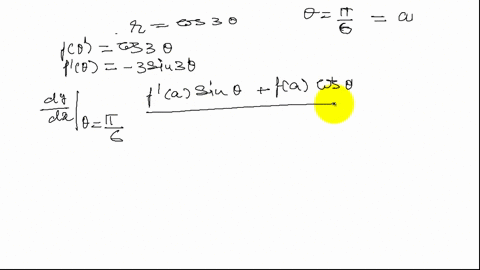 find-the-slope-of-the-tangent-line-to-the-polar-curve-at-the-given-point-rcos-3-theta-text-at-thetaf