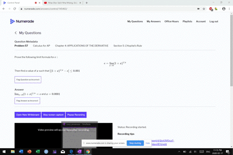 prove-the-following-limit-formula-for-e-elim-_x-rightarrow-01x1-x-then-find-a-value-of-x-such-that-l
