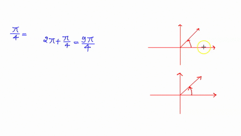 find-a-positive-angle-and-a-negative-angle-that-are-coterminal-with-the-given-angle-answers-may-vary