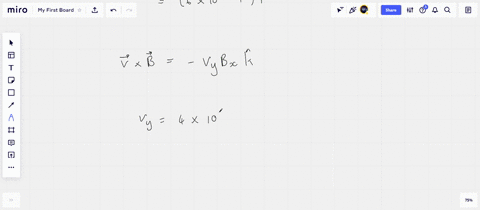 an-electron-has-velocity-vecv32-hatmathrmi40-mathrmj-mathrmkm-mathrms-as-it-enters-a-uniform-magneti