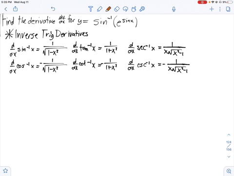 evaluate-the-derivatives-of-the-following-functions-fxsin-1leftesin-xright