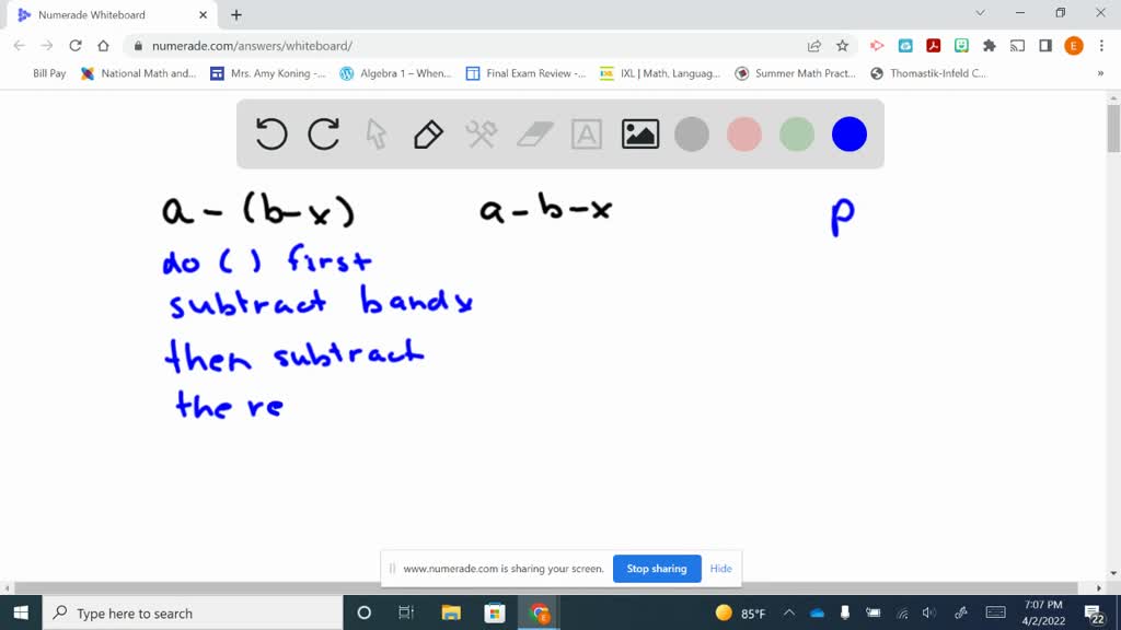 SOLVED:Write A Clear Explanation Of The Procedure For Entering [A] And ...