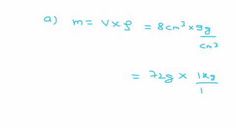 a-certain-material-has-a-density-of-90-mathrmg-mathrmcm3-it-is-formed-into-a-solid-rectangular-brick