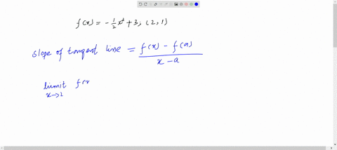 find-an-equation-of-the-line-l-tangent-to-the-graph-of-f-at-the-given-point-fx-frac12-x23-21