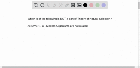 which-of-the-following-observations-is-not-part-of-the-theory-of-natural-selection-a-populations-o-2