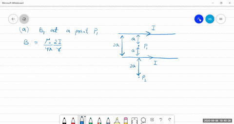 the-accompanying-figure-shows-two-long-straight-horizontal-wires-that-are-parallel-and-a-distance-2-