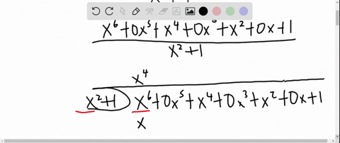 long-division-of-polynomials-find-the-quotient-and-remainder-using-long-division-fracx6x4x21x21