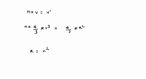 a-drop-of-radius-r-is-broken-into-n-equal-drops-the-work-done-if-surface-tension-of-water-is-t-is-a-