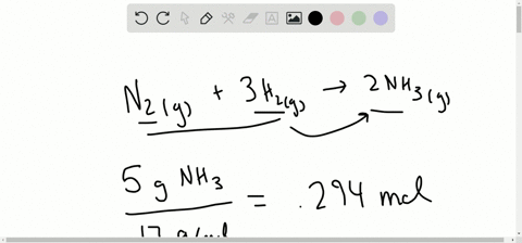 consider-the-following-chemical-equation-mathrmn_2g3-mathrmh_2g-rightarrow-2-mathrmnh_3g-what-volume