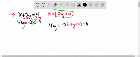 solve-each-system-using-the-substitution-method-beginaligned-x2-y4-4-y-2-x-8-endaligned