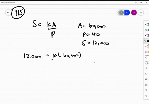 if-sfrack-ap-find-the-value-of-k-using-a60000-p40-and-s12000