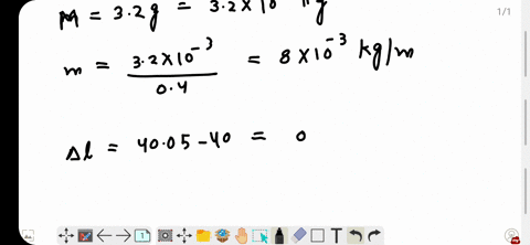 a-40-mathrmcm-wire-having-a-mass-of-3-cdot-2-mathrmg-is-stretched-between-two-fixed-supports-40-05-m