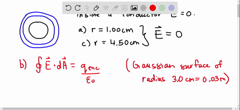 a-solid-conducting-sphere-of-radius-200-mathrmcm-has-a-charge-800-mu-mathrmc-a-conducting-spherica-2