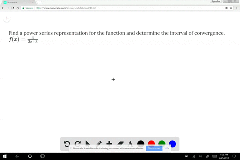 find-a-power-series-representation-for-the-function-and-determine-the-interval-of-convergence-fx-f-4