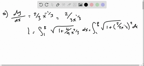 find-the-exact-arc-length-of-the-curve-over-the-interval-yx2-3-text-from-x1-text-to-x8