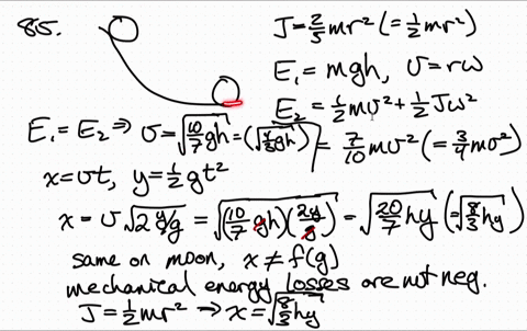 in-a-lab-experiment-you-let-a-uniform-ball-roll-down-a-curved-track-the-ball-starts-from-rest-and-ro