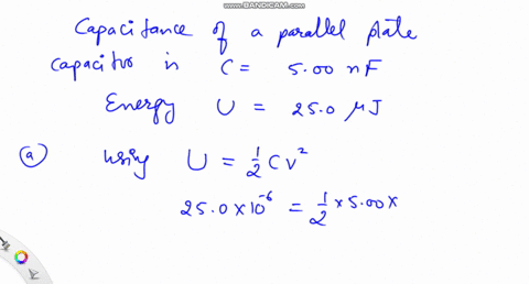 a-500-mathrmnf-parallel-plate-capacitor-contains-250-mu-mathrmj-of-stored-energy-a-what-is-the-poten