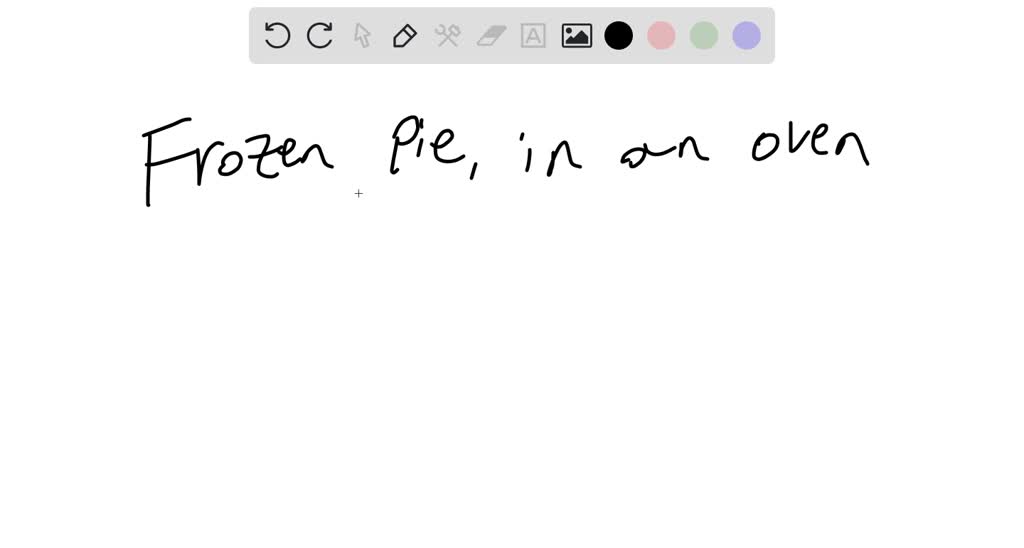 solved-you-place-a-frozen-pie-in-an-oven-and-bake-it-for-an-hour-then