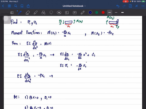 the-shaft-is-supported-at-a-by-a-journal-bearing-that-exerts-only-vertical-reactions-on-the-shaft-an