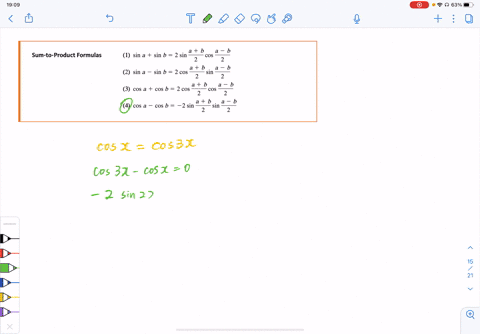 use-sum-to-product-formulas-to-find-the-solutions-of-the-equation-cos-xcos-3-x