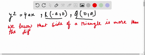 the-point-p-on-the-parabola-y24-a-x-for-which-mid-p-r-p-q-is-maximum-where-r-a-0-q0-a-is-a-a-2-a-b-a