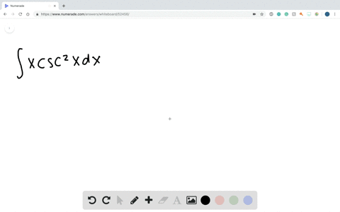 multiple-choice-int-x-csc-2-x-d-x-a-fracx2-csc-3-x6c-b-x-cot-x-ln-sin-xc-c-x-cot-xln-sin-xc-d-x-cot-