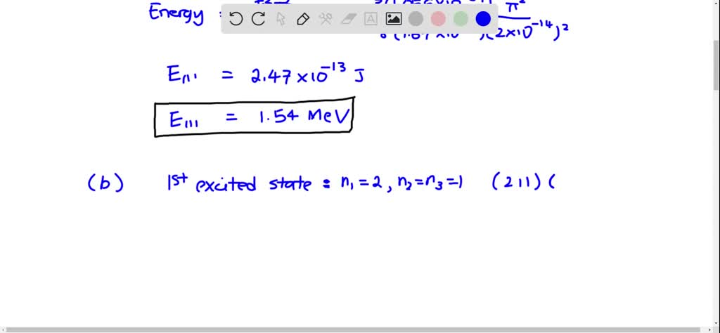 SOLVED:(a) If the kinetic energy of a neutron, confined inside a cubic ...