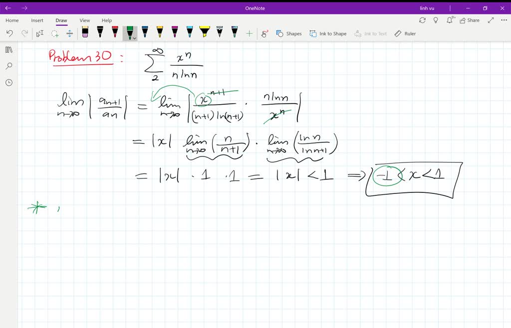 Solveda Find The Series Radius And Interval Of Convergence For What Values Of X Does The 1456