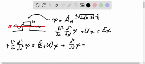 a-particle-of-mass-m-is-in-a-region-where-its-total-energy-e-is-less-than-its-potential-energy-u-s-2
