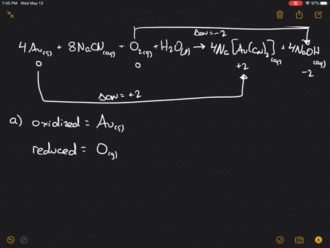 gold-is-isolated-from-rocks-by-reaction-with-aqueous-cyanide-mathrmcn-4-mathrmaus8-mathrmnacna-qmath