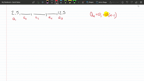 find-the-three-arithmetic-means-between-25-and-125