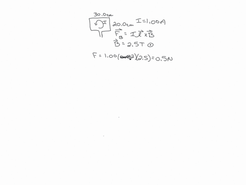 a-200-mathrmcm-times-300-mathrmcm-rectangular-loop-of-wire-carries-10-mathrma-of-current-clockwise-a