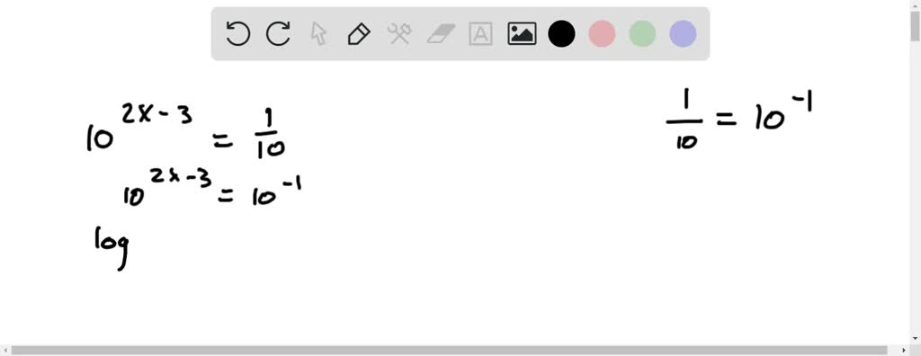 ⏩SOLVED:? Exponential Equations Find the solution of the exponential ...