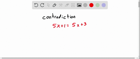 an-equation-that-is-a-contradiction-has-choose-one-one-solution-no-solution-or-infinitely-many-solut