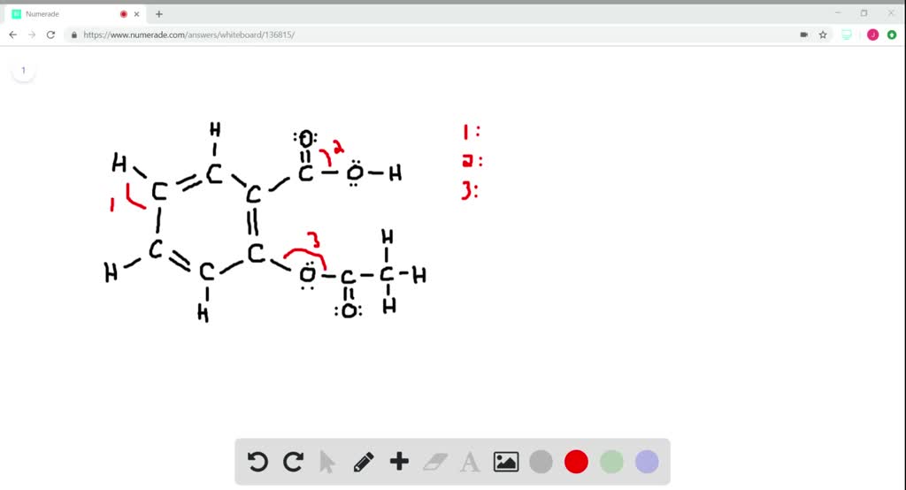 SOLVEDAcetylsalicylic acid, better known as aspirin, has the Lewis structure (a) What are the