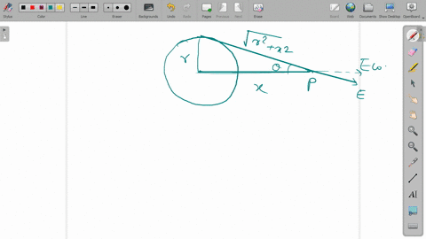 consider-a-circular-ring-of-radius-r-uniformly-charged-with-linear-charge-density-lambda-find-the-el