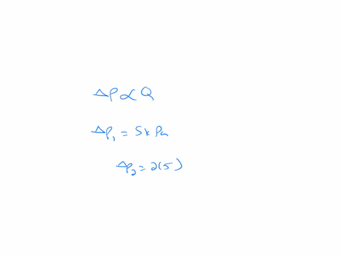 for-a-given-volumetric-flow-the-pressure-drop-is-5-mathrmkpa-in-a-horizontal-pipe-determine-the-pres