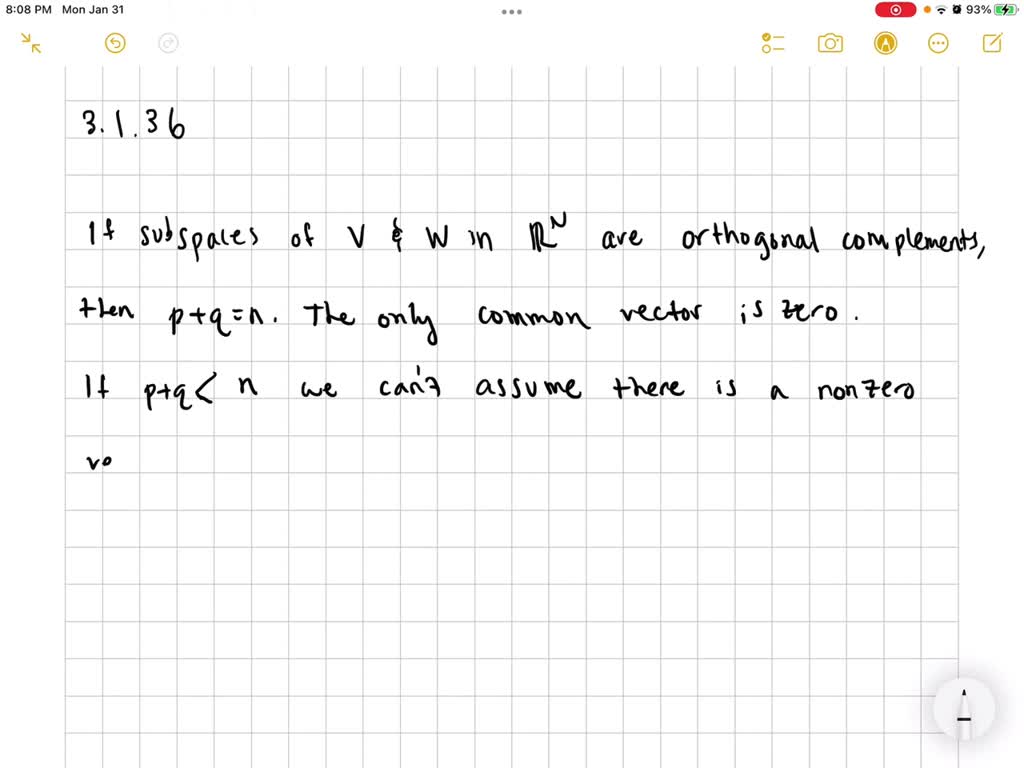 In Projective Space Of N Dimensions Prove That Two Linear Projective In Projective Space Of N Dimensions Prove That Two Linear Projective