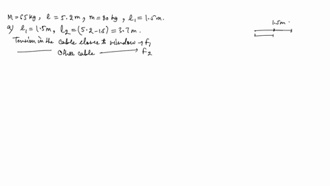 a-scaffold-of-mass-65-mathrmkg-and-length-52-mathrmm-is-supported-in-a-horizontal-position-by-a-vert