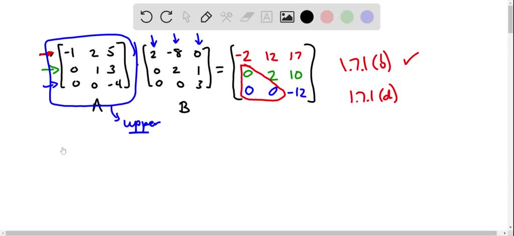 SOLVED:Verify Theorem 13 by: 1. Showing that tr(A)+tr(B) tr(A + B) and ...