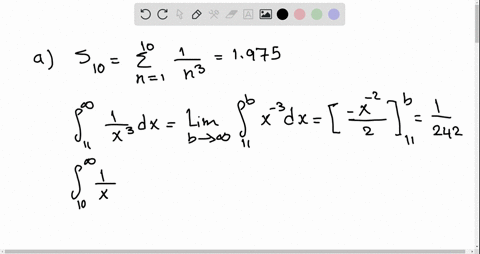 a-for-the-series-sumleft1-n3right-use-the-inequalities-in-equation-2-with-n10-to-find-an-interval-co