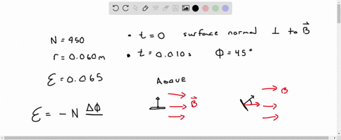 ssm-a-circular-coil-950-text-turns-radius-0060-mathrmm-is-rotating-in-a-uniform-magnetic-field-at-t0