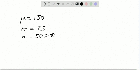 a-population-has-a-mean-mu150-and-a-standard-deviation-sigma25-find-the-mean-and-standard-deviation