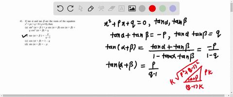 if-tan-alpha-and-tan-beta-are-the-roots-of-the-equation-x2p-xq0p-neq-0-then-a-sin-2alphabetap-sin-al